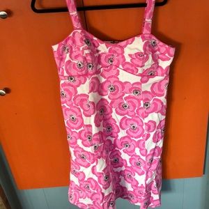 Cute pink floral dress